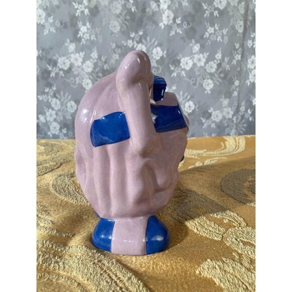 Vintage 80s California Raisins Porcelain Figure Hand Painted Retro Nostalgia - Picture 5 of 6